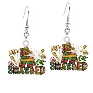 Let's get smashed Fiesta earrings